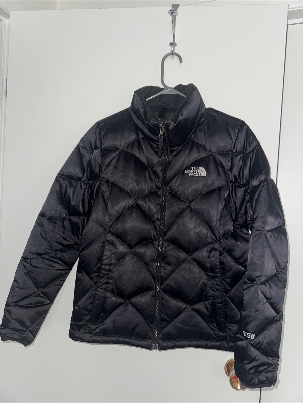 The North Women’s Black Quilted Puffer Jacket